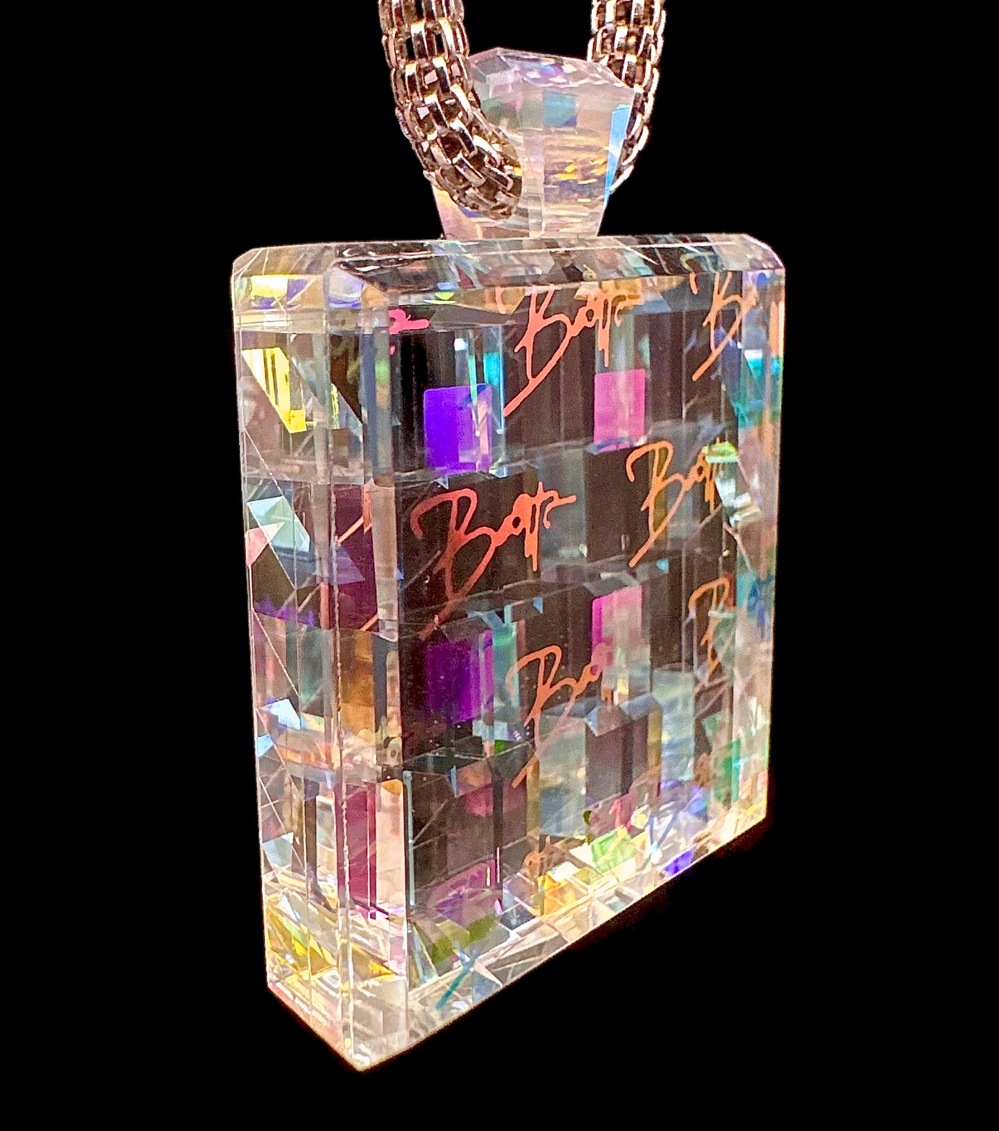 Dichroic glass signature series