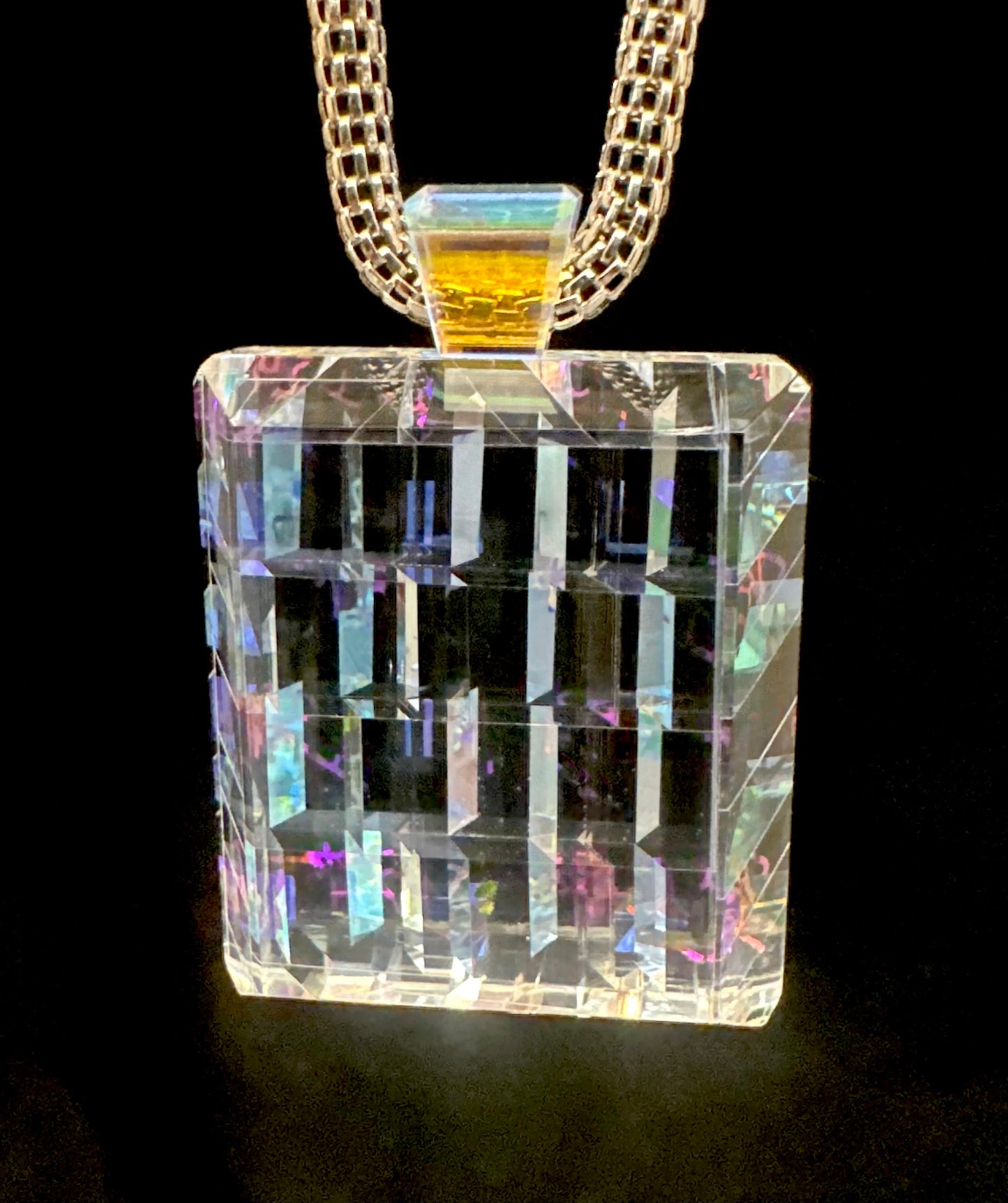 Dichroic glass signature series