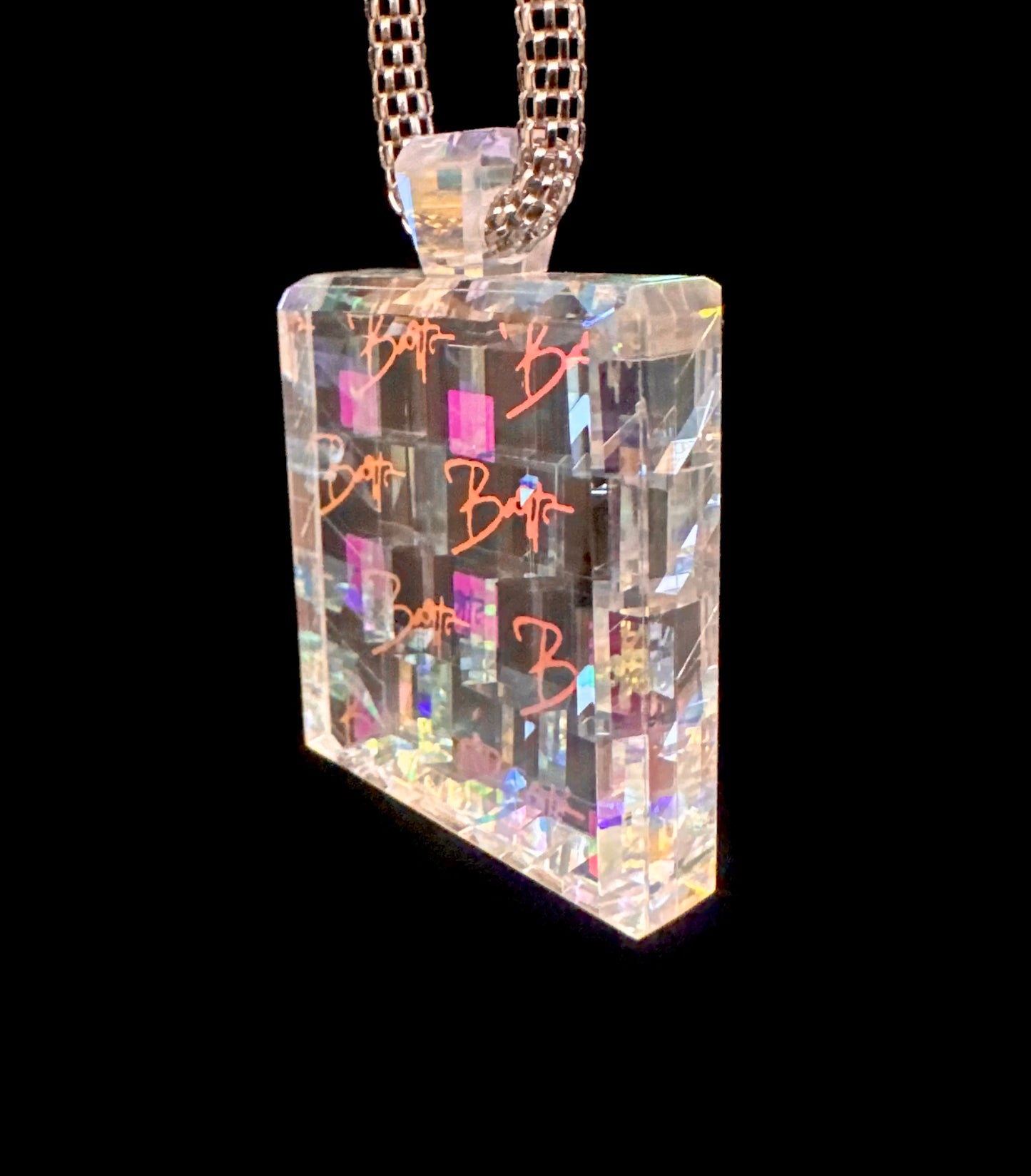 Dichroic glass signature series