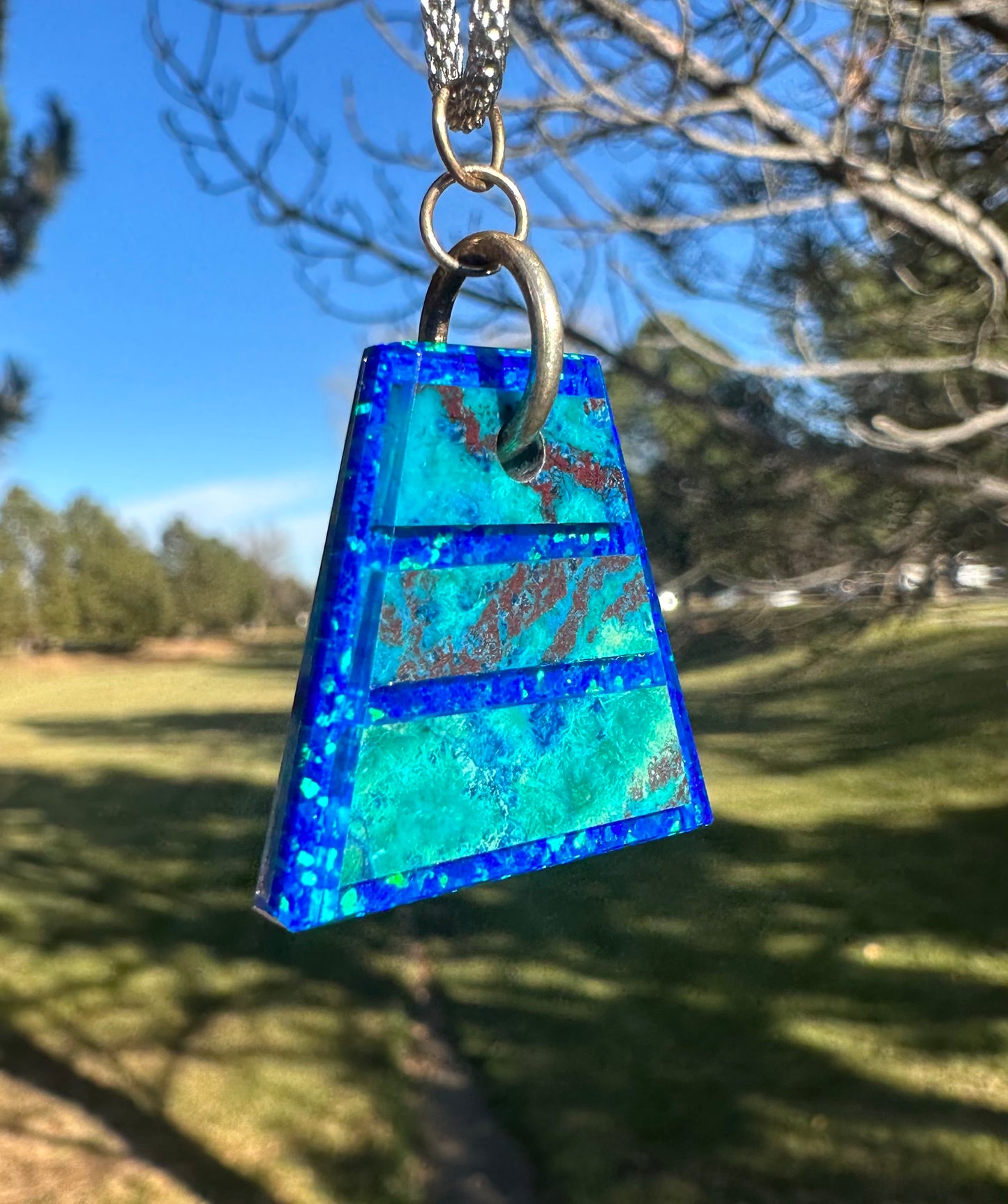 Blue Shattuckite/opal