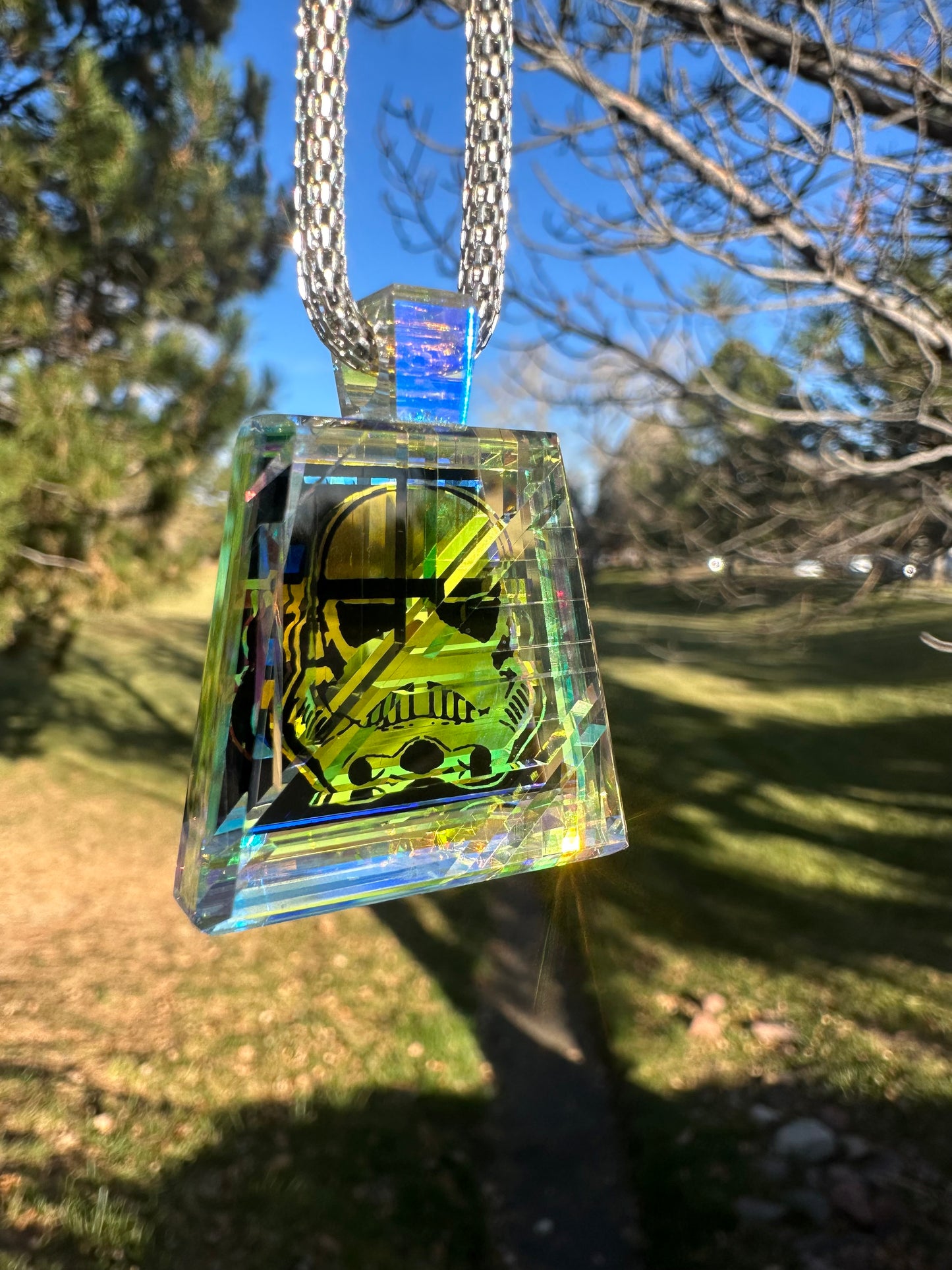 Stacked dichroicglass, storm trooper
